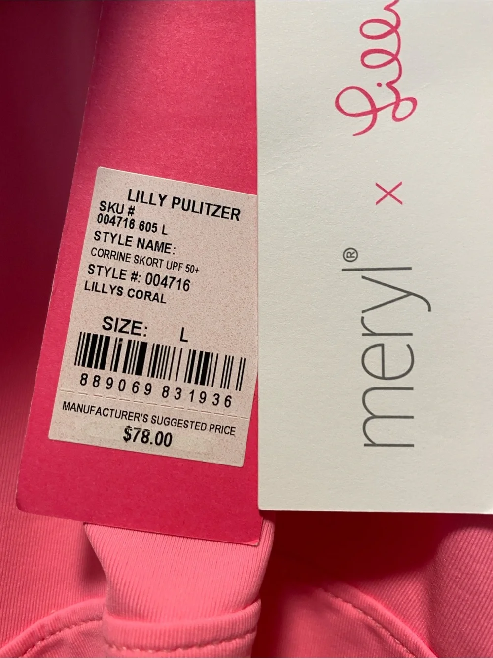 Lilly Pulitzer Luxletic Corrine Skort - Picture 5 of 8